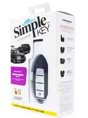 Simple Key Replacement Car Key Fob - Nissan Infiniti